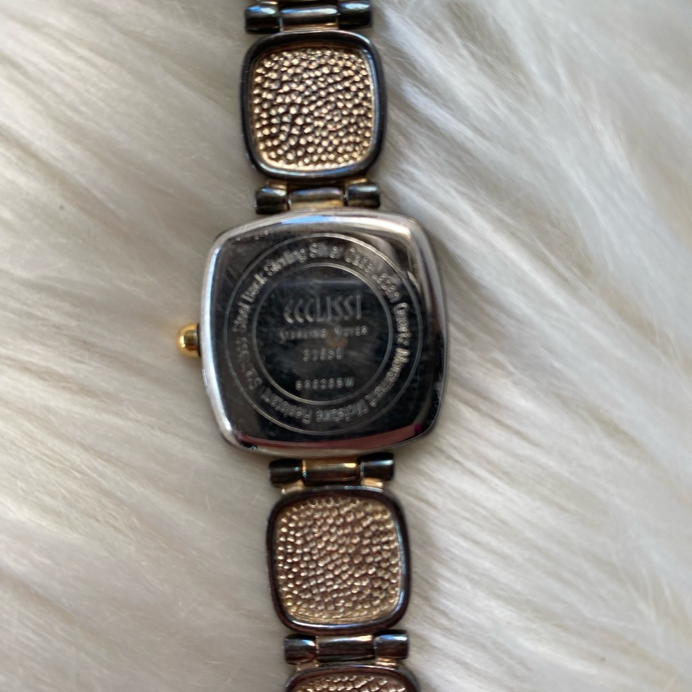 Sterling Silver Watch Mother of Pearl Watch - Picture 6 of 8